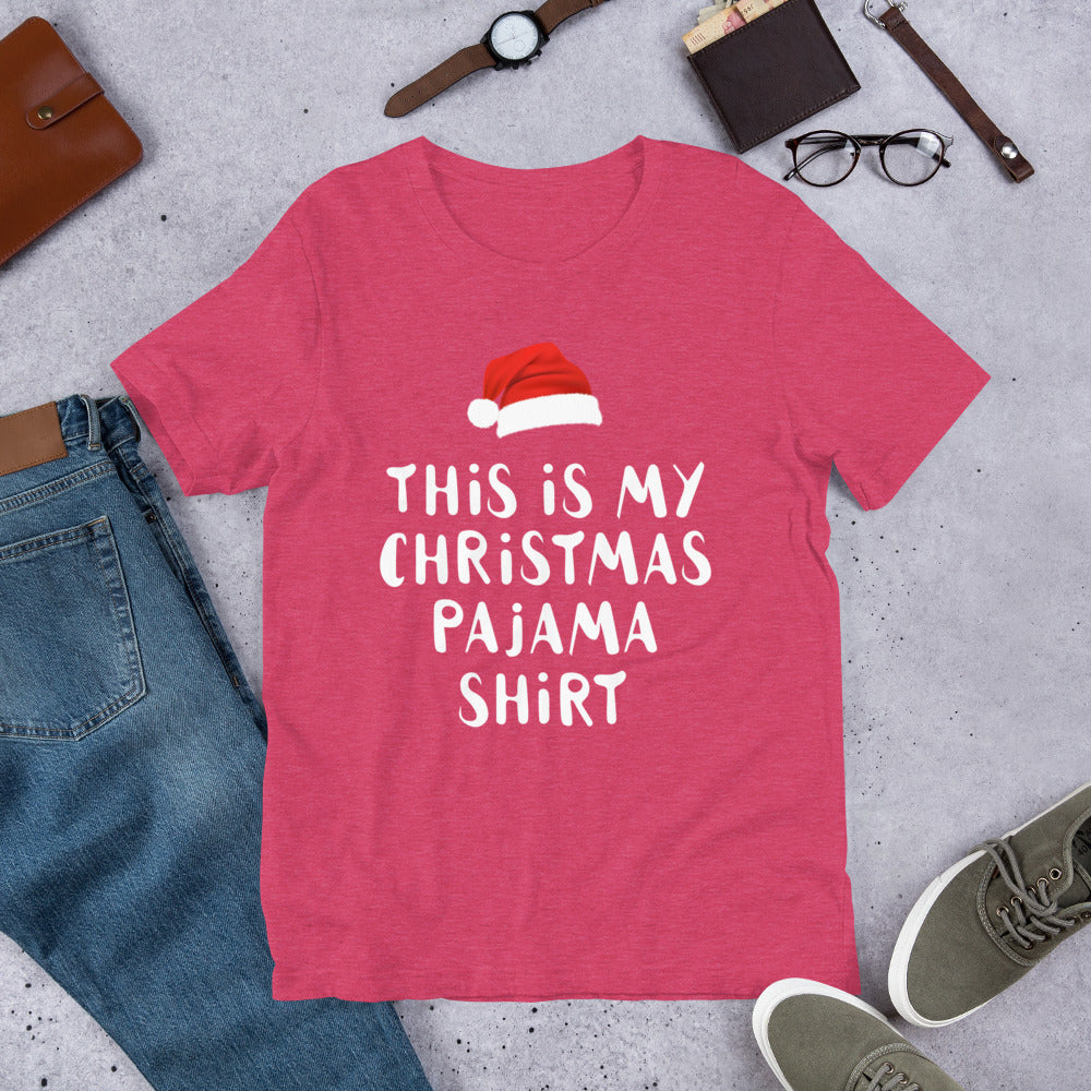 This Is My Christmas Pajama Shirt Funny Christmas Unisex T Shirts