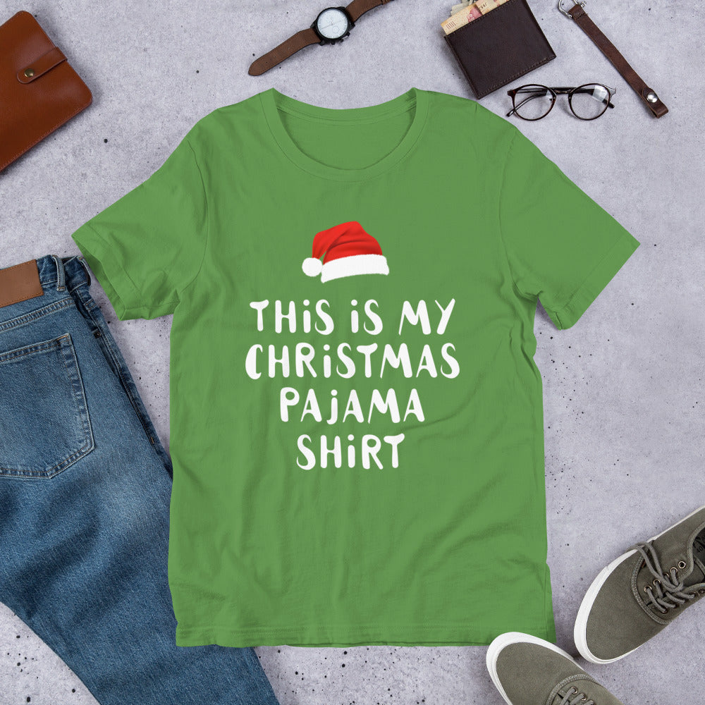 This Is My Christmas Pajama Shirt Funny Christmas Unisex T Shirts